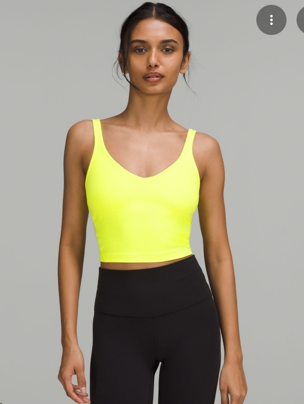 Lululemon Align Tank Neon Yellow 8